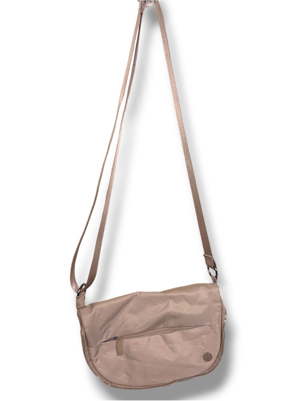 Gaiam Belt Bag Grey Beige Greige Fanny Pack Travel Festival Adjustable